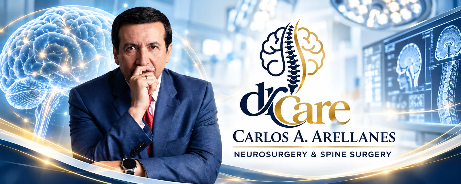 Portada DrCare: Carlos A. Arellanes, neurocirugía y cirugía de columna